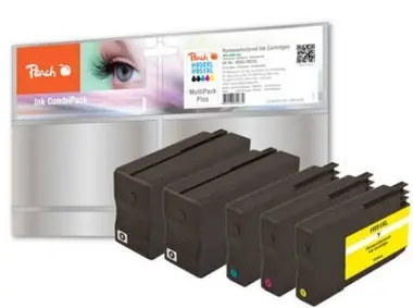 Peach Remanufactured 950XL/951XL MultiPack PLUS alternative Patrone / HP OFFICEJET 8100, 8600 / OEM -Chip / MultiPack