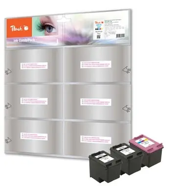 Peach Remanufactured 901XL MultiPack PLUS alternative Patrone / HP Officejet J4580 / OEM -Chip / MultiPack