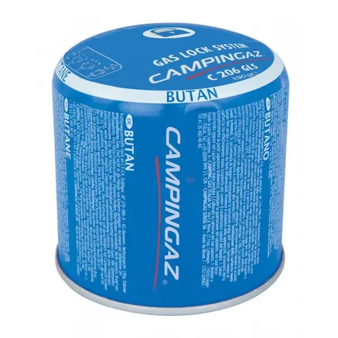 CAMPINGAZ C206 GLS / Gaskartusche / 190 g Gas / Piercing / Gas Lock System