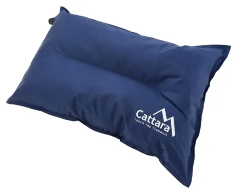 Cattara Selbstaufblasendes Kissen TWIN 42x28x12cm blau