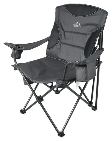 Cattara MERIT XXL 101 cm / Faltbarer Campingstuhl / Tragkraft: 135 kg / Endgültiger Verkauf