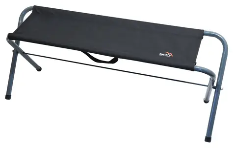 Cattara KOPER / Klappbare Campingbank / 108 x 38 x 31 cm / Belastbarkeit: 130 kg