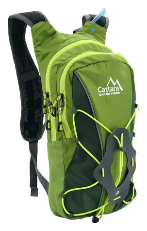 Cattara Rucksack 10l + 2l Trinkbeutel GreenW / 26 x 16 x 45 cm