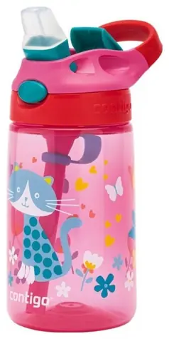 Contigo Gizmo Flip 420 ml Cherry Cat / Kinderflasche