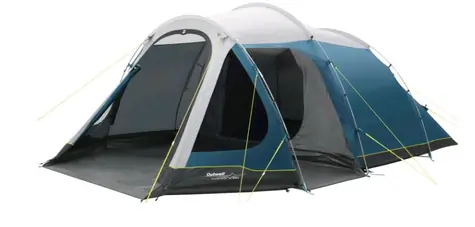 Outwell Earth 5 blau / Zelt für 5 Personen / 340x440x185cm / PE 3000mm