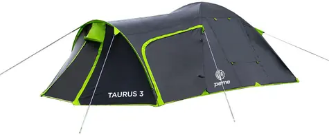 Peme Taurus 3 Touristenzelt / 3-Personen-Zelt / 380 x 220 x 120 cm / Wassersäule 4000 mm