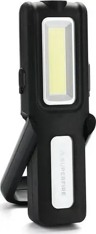 Superfire G12 Taschenlampe schwarz / 566lm / USB