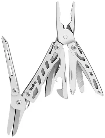 Nextool NE20178 Multitool silber / Multifunktionszange / 12 Werkzeuge 