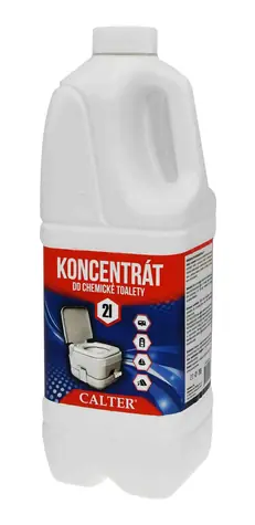 CALTER Nachfüllpackung für Chemietoiletten - 2 l