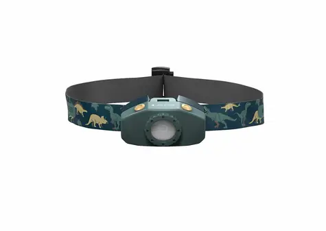 Ledlenser KIDLED2 Dino Kinderstirnlampe / 40/5 lm / IPX4 / 1x AAA