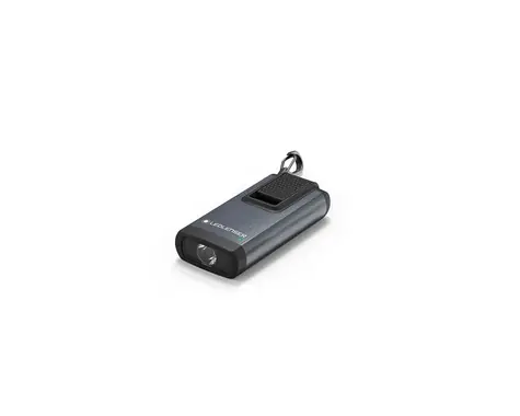 Ledlenser K6R Taschenlampe grau / USB-Aufladung / Nachleuchten 80 m