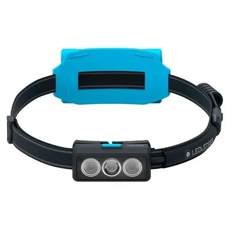 Ledlenser NEO 9R Stirnlampe schwarz-blau / 1200/600/200/20 lm / IP54 / Li- ION