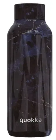 Quokka Edelstahl-Thermosflasche SOLID Black Marble 510 ml