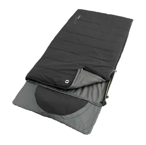 Outwell Contour (Linker Reißverschluss) schwarz / Schlafsack / Füllung: 1000 g / Größe 220x85cm