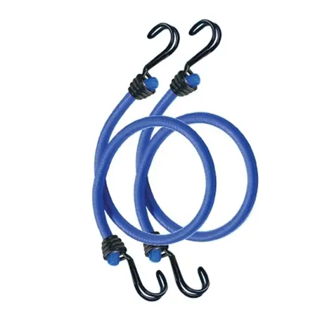 Master Lock 3017EURDAT Set mit 2 Gummibändern mit Haken - 120 cm