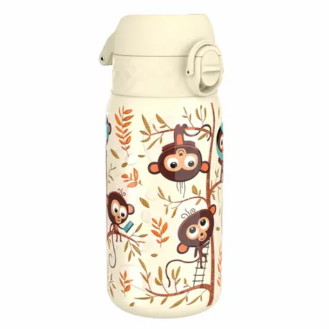 ion8 Leak Proof Monkeys Edelstahlflasche 400 ml