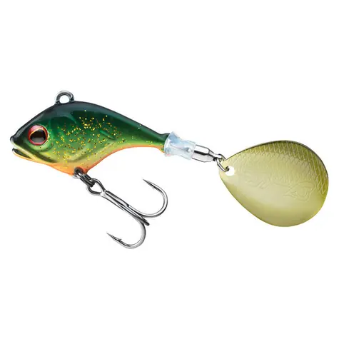 Daiwa Köder Prorex TG Spinner Jig 14g Grün Golden Roach