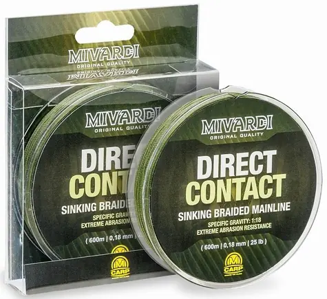 Mivardi DirectContact Sinkschnur, 1200 m, 0,18 mm, 11,3 kg