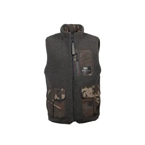 Nash Vesta Zero Tolerance Sherpa Fleece Wendbarer Bodywarmer L