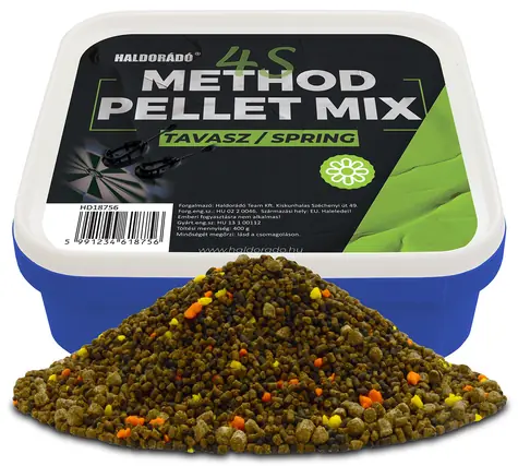Haldorado Pellets Method Pellet Mix 4S Frühling 400g