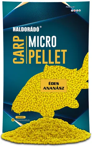 Haldorado Pellets Carp Micro Pellet 600g 2,5mm Süße Ananas