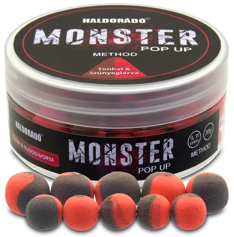 Haldorado Pop- UP Method Monster 30g 9+11mm Thunfisch/Plain