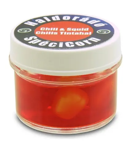 Haldorado Gummimais SpéciCorn 10 Stück 10mm Chili-Octopus