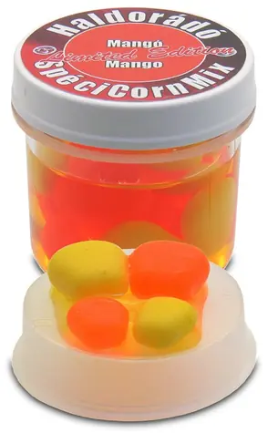Haldorado Gummimais SpéciCorn MIX Limited Edition 16 Stück 10+15mm Mango