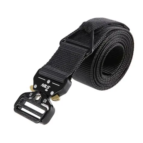 NILS Camp NC1729 schwarz 125 cm / Taktischer Gürtel 