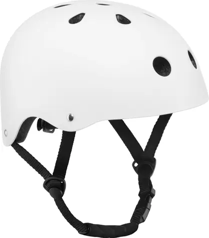 Lionelo Kinderfahrradhelm 50-56 cm weiß
