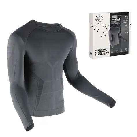 NILS BTK0060 Herren-Thermo-T-Shirt Ragnargrau
