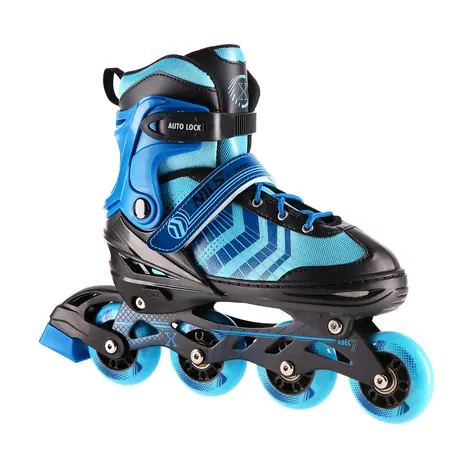 NILS Extreme NH18192A 4-in-1 Schlittschuhe schwarz-blau