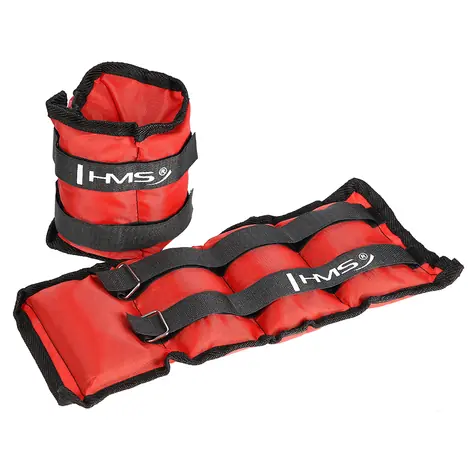 HMS OB03 Gewichte 2 x 1,5 kg rot