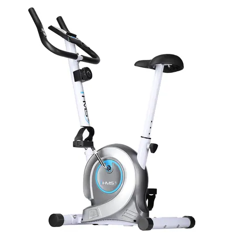 HMS M8750 Magnetisches Heimtrainer-Fahrrad weiß