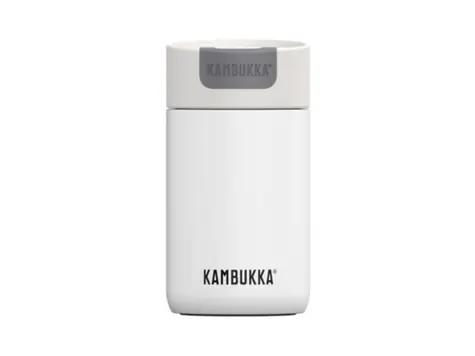 Kambukka Thermobecher 300 ml Olympus Marshmallow Weiß / 0,3 L / Edelstahl 
