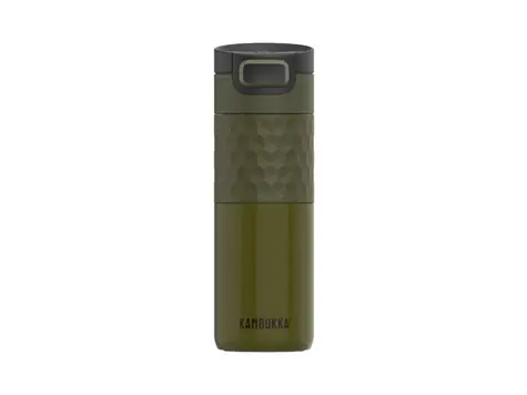 Kambukka Thermobecher 500 ml Etna Grip Khaki Warrior / 0,5 L / Edelstahl 