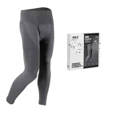 NILS BTS0060 GRÖSSE L/XL GRAU RAGNAR HERREN-THERMOHOSE 