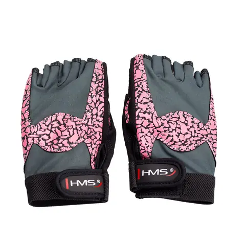 HMS Fitnesshandschuhe Pink RST03 Größe L
