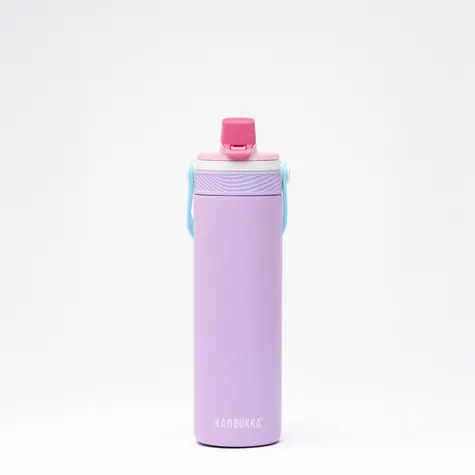 Kambukka Dupla Isolierflasche 600 ml Lila Puff / Thermosflasche / Edelstahl 