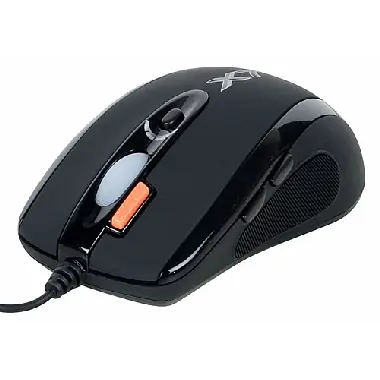 A4Tech Maus X-710BK, OSCAR Game Optische Maus, 2000DPI, schwarz, USB