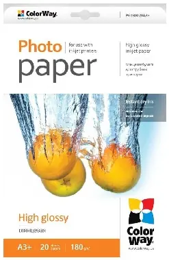 Colorway Fotopapier A3+ (glänzend) - 180g/m2 20 Stk
