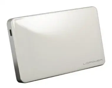LC Power LC-25U3W Elektra Box für 2,5" HDD SATA / USB 3.0 / Weiß