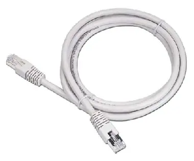 Gembird FTP CAT5E 0,25 m / Patchkabel / geschirmt mit Schutz und Geflecht / grau