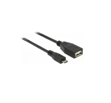 DeLock Kabel USB Micro-B Stecker <-> USB 2.0-A Buchse 50 cm
