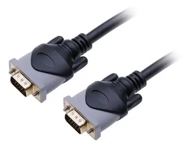 Connect IT Wirez VGA (15pin) - VGA (15pin) Kabel (M) - (M) schwarz 1,8m