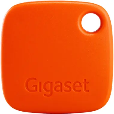 Gigaset G-Tag - Lokalisierungschip orange / Anhänger / für Schlüssel / Haltbarkeit bis zu 1 Jahr / BT 4.0 / bis zu 40 m / für Telefone