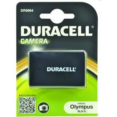 Duracell Akku - DR9964 für Olympus BLS-5 / grau / 1000 mAh / 7,4V