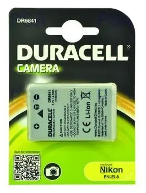 Duracell Akku - DR9641 für Nikon EN-EL5 / grau / 1150 mAh / 3,7V