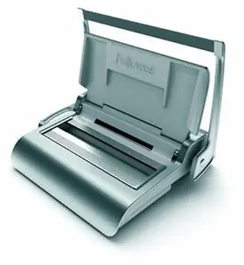 Fellowes Quasar-W-Ordner / Lochabstand: 3/1" / Arbeitsbreite: 300 mm (A4-Format) / Lochgröße: 4 x 4 mm