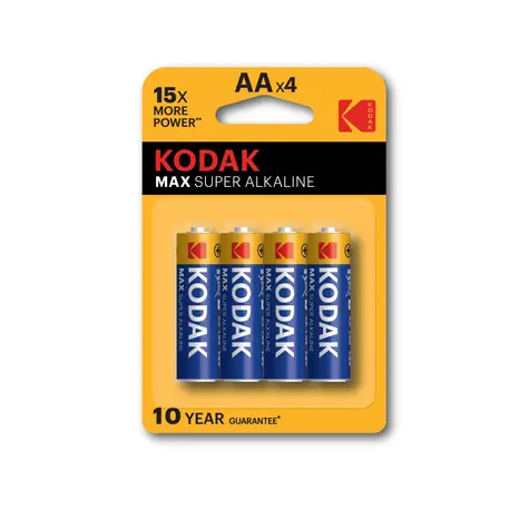 Kodak MAX Alkalibatterie AA (Blister) 4 Stk